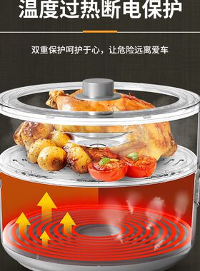 新品大货车24v炒菜锅3.5升大容量炒锅蒸笼一体锅多功能煮饭神器电