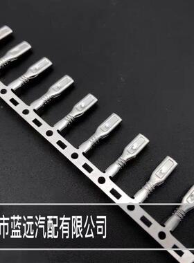 2.8插簧横盘带连带CPP110簧拔插式接3线端子按钮插端子6000/0.加