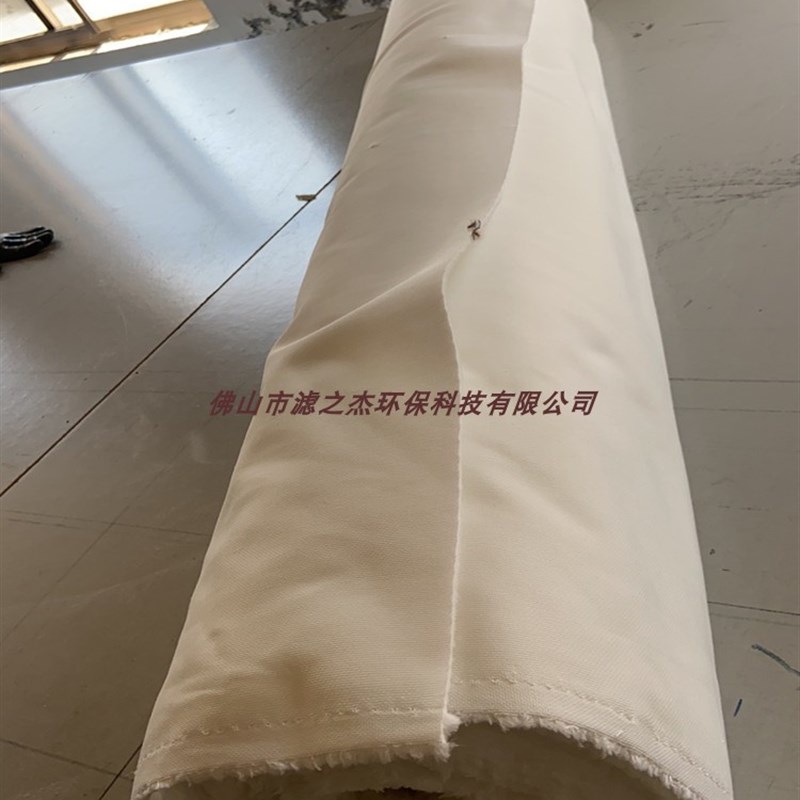 长绒毛滤布纺织k厂空调外吸式除尘机用转笼滤布工业滤布植绒滤布