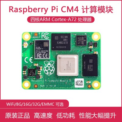 树莓派CM4核心板 CM4101000 CM4101008 CM4101016 CM4101032 WIFI