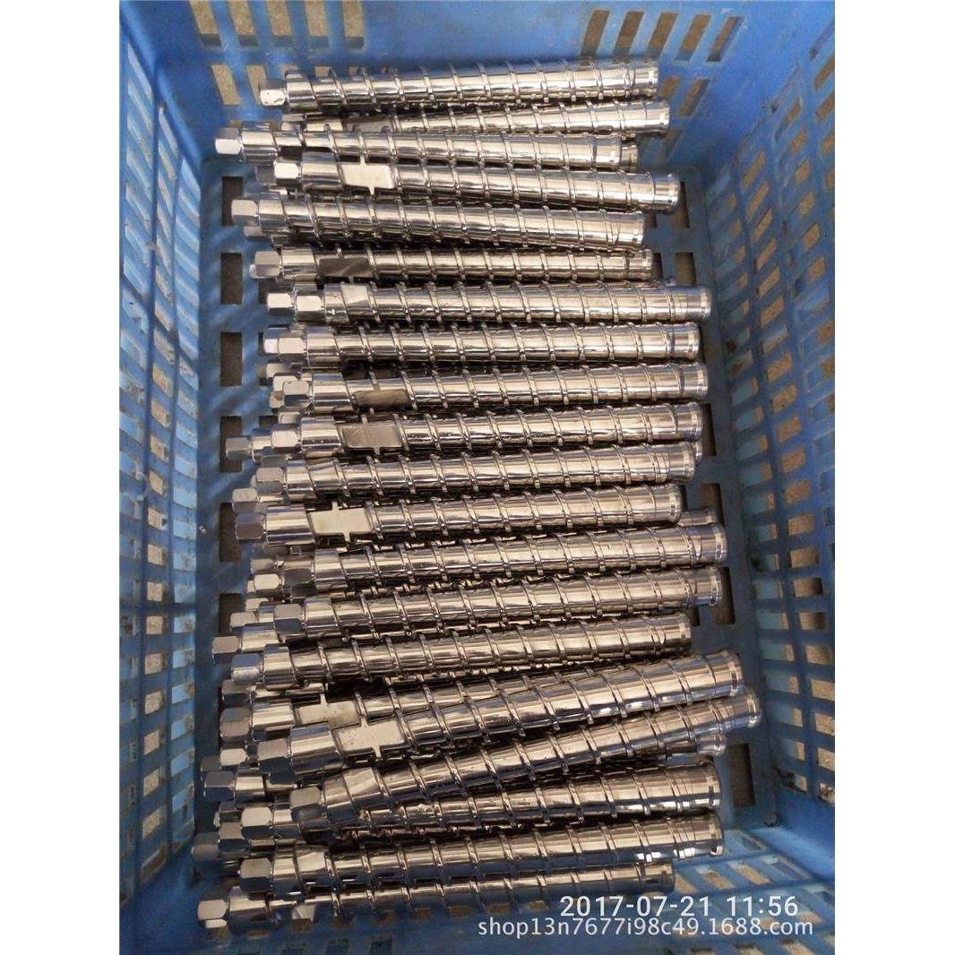 新家用榨油机螺杆加工榨杆小型榨油机螺杆榨杆不锈钢螺杆加工销