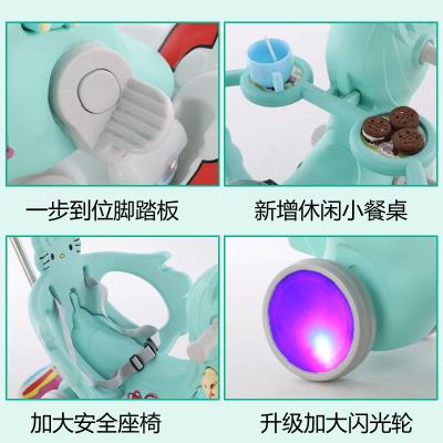 儿童摇摇马木马车加大加厚1-岁宝宝玩具摇椅P马两用摇摇车滑行车
