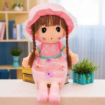 洋娃娃布娃娃女生超大型可愛大號抱D著睡覺 毛絨玩V具床上男女孩