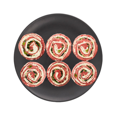 山姆会员超市代购 意式牛排卷700g(6片)芝士奶香意式风味牛肉大卷