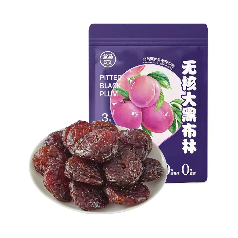 盒马超市代购 无核大黑布林168g 独立包装李子果脯干酸甜蜜饯零食图片