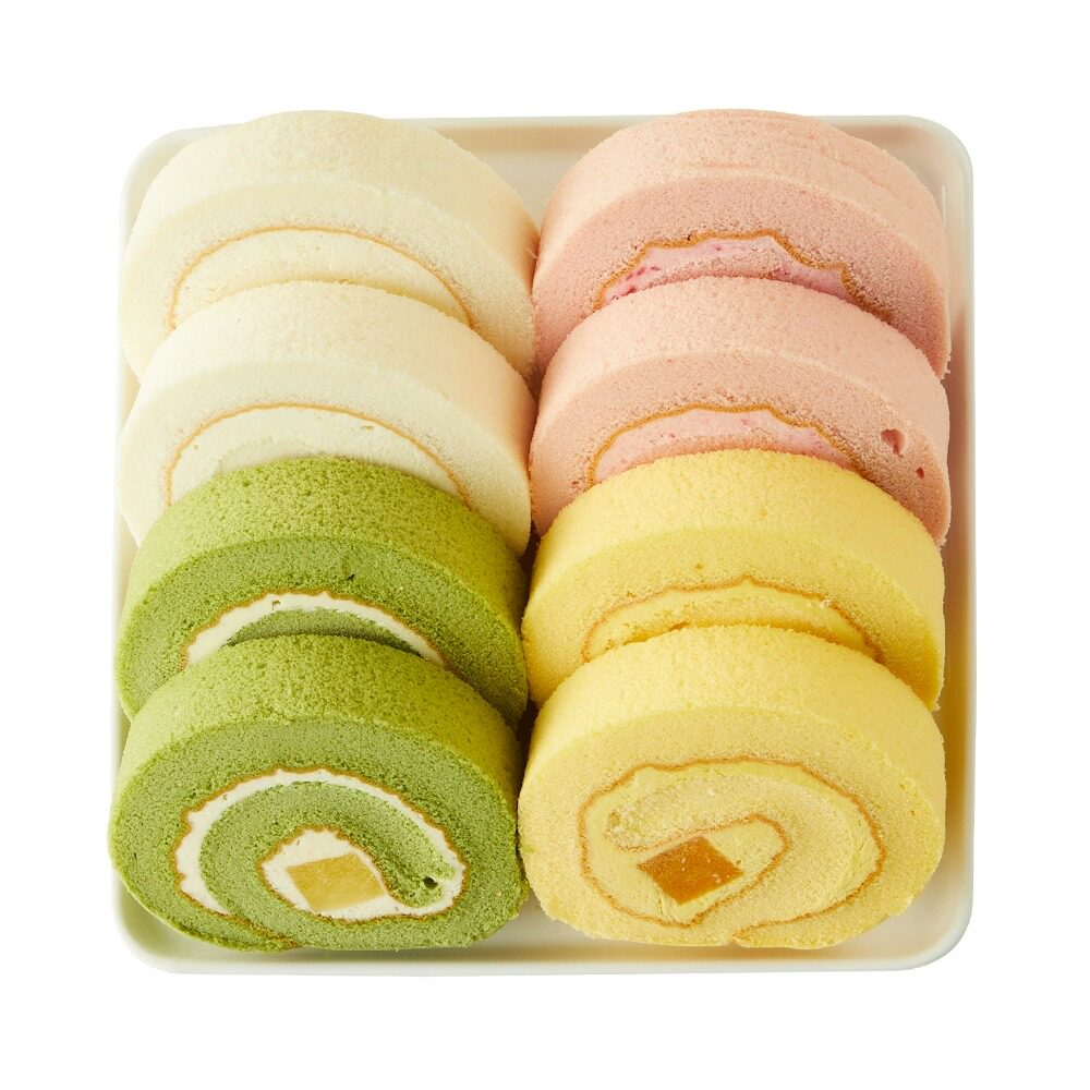 盒马超市代购 缤纷果味瑞士卷560g 动物奶油蛋糕8片摆盘甜品点心