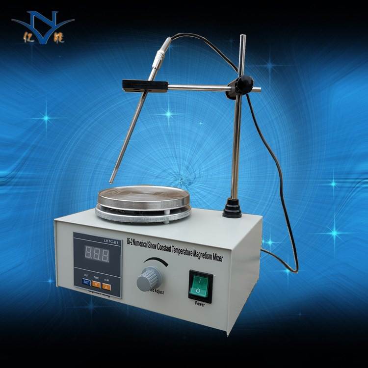提供外贸85-2恒温磁力搅拌器 加热搅拌机华氏数显美规支持定制