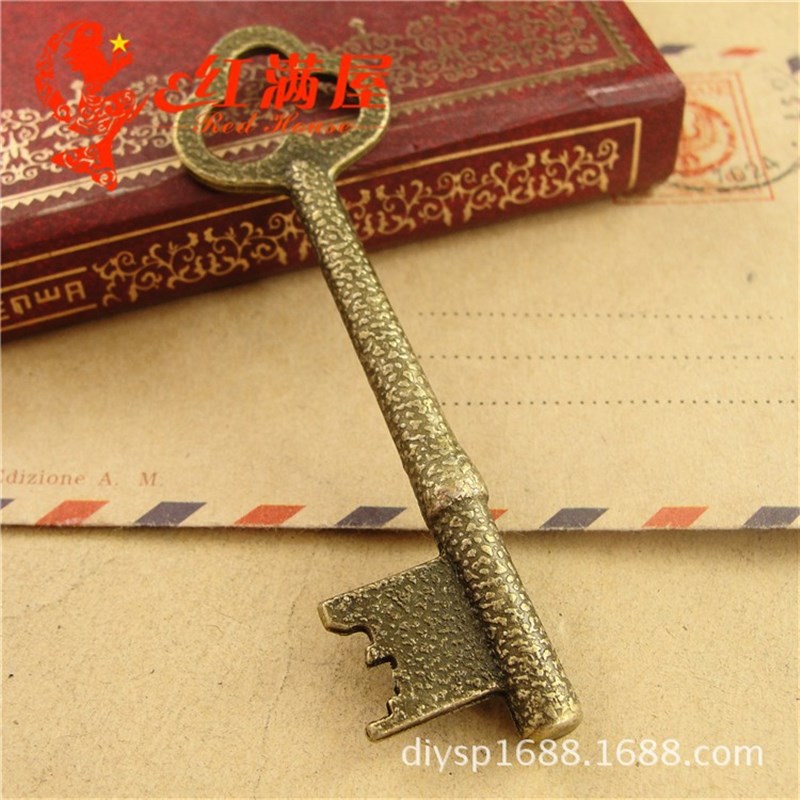 A1634两色可选11克 复古钥匙配饰 复古饰品 DIY饰品 30个/包