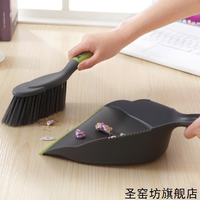 扫木地板的扫把搓斗套装软毛专用静电家用扫瓷砖的小垃圾铲簸箕