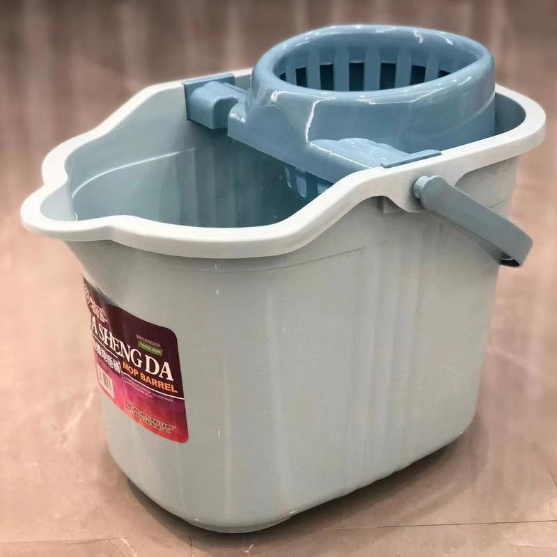 特厚带轮洗拖把桶加厚鹿皮长方形拖把沥水桶耐用挤水桶家用墩布桶