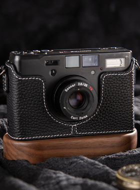康泰时T3皮套保护套CONTAX Tix T3保护套底座胶片相机包头层真皮