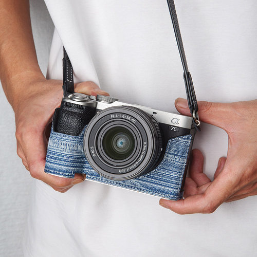 索尼A7C2/A6700丹宁相机包