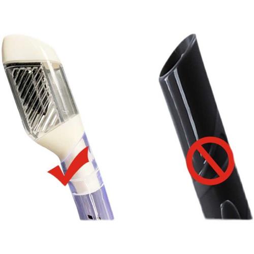 呼吸管全干式自由游泳训练前置呼吸器装备深潜水浮潜三宝水肺咬嘴