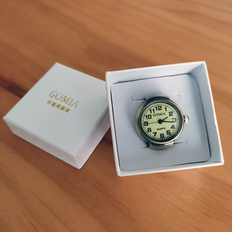 复古网红潮流指尖小手表女款