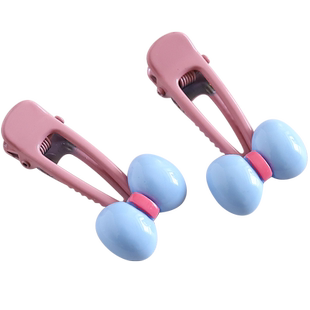 韩国儿童小蝴蝶结发夹边夹女童可爱糖果色发卡宝宝碎发夹女孩头饰