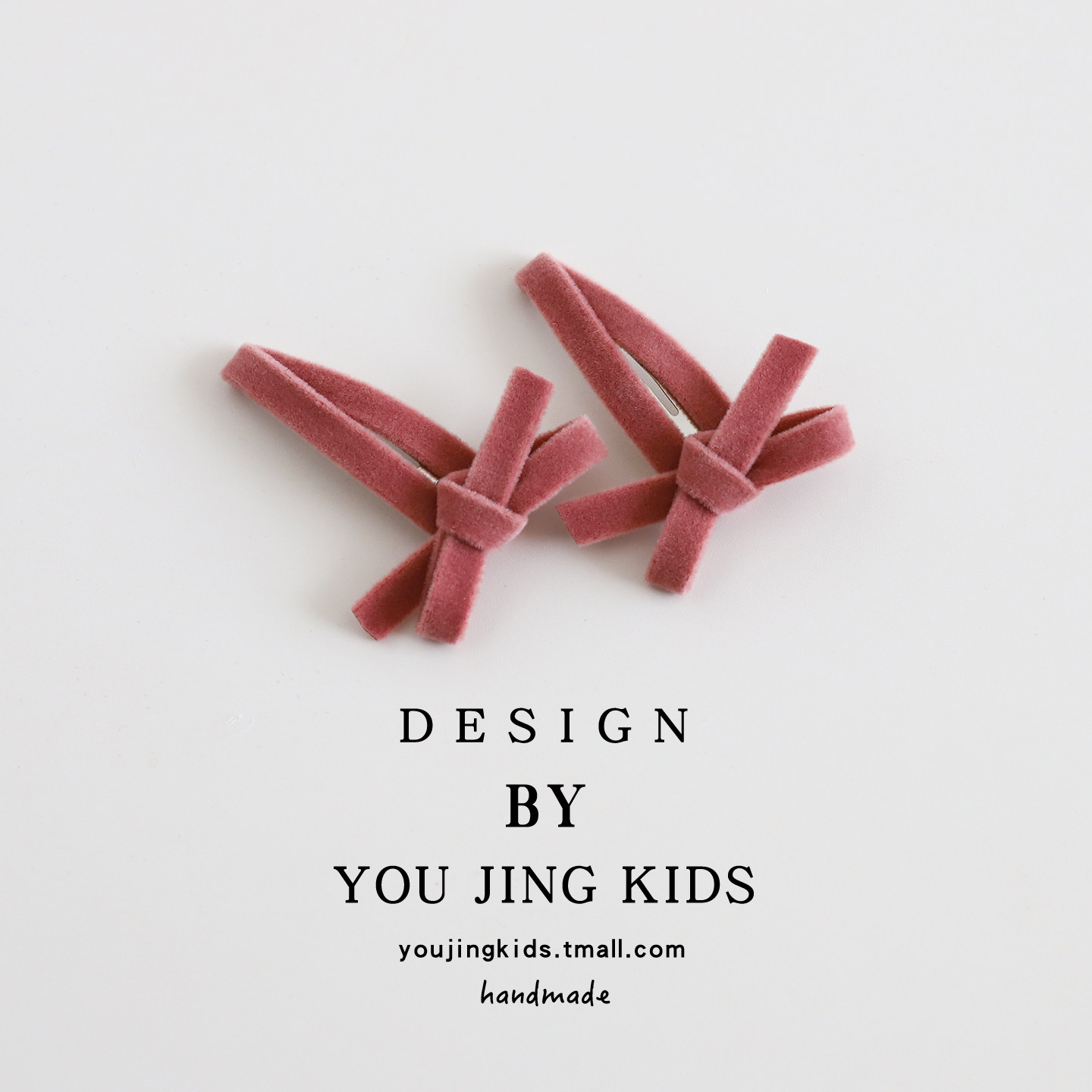 儿童蝴蝶结韩系发夹女童丝绒洋气BB夹发卡女孩简约边夹刘海夹头饰,童装/婴儿装/亲子装,发饰,淘宝优惠券,粉丝福利购,淘宝优惠卷