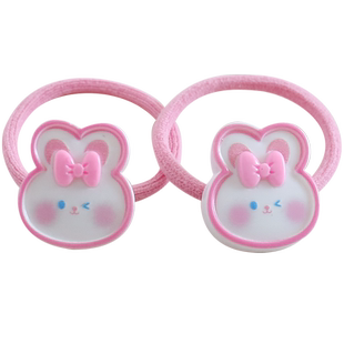 儿童卡通可爱头绳小动物扎小揪揪皮筋发绳女童发圈不伤发宝宝头饰