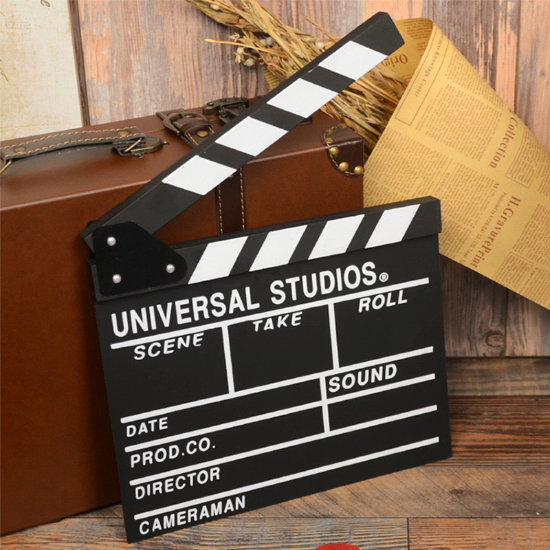 场记牌墙面装饰墙贴照片墙复古风