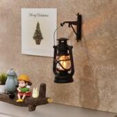 ins复古氛围灯图钉迷你装 饰照片墙毛毡板软木板DIY创意图钉灯