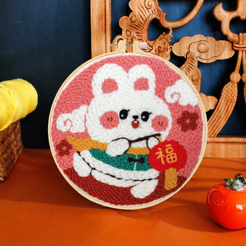 俄罗斯戳戳绣diy手工绣材料包