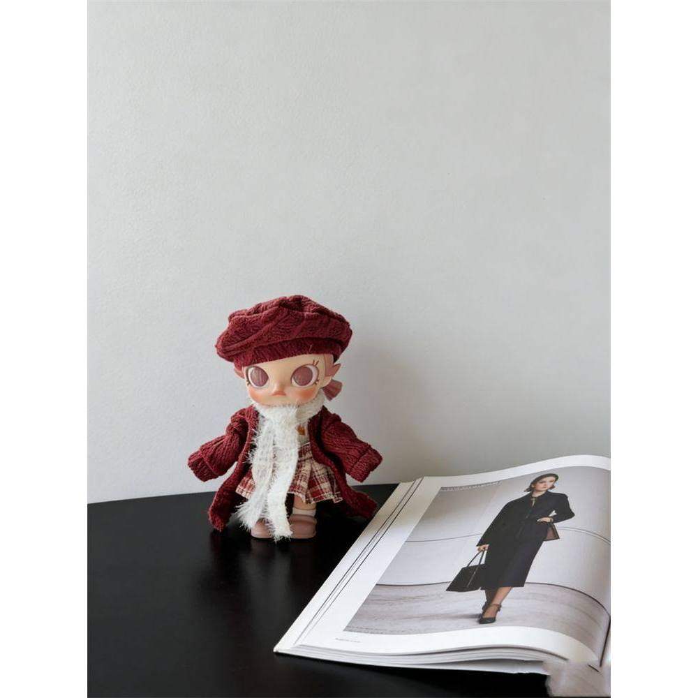 Molly积极入冬baby molly可爱娃衣着替玩偶衣服套装酒红莓果娃衣,模玩/动漫/周边/娃圈三坑/桌游,潮玩娃衣,淘宝优惠券,粉丝福利购,淘宝优惠卷