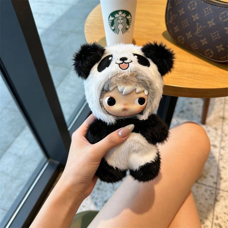 马力全开盲盒娃衣千里马通关马开心马衣服替换装毛绒公仔毛绒熊猫,模玩/动漫/周边/娃圈三坑/桌游,潮玩娃衣,淘宝优惠券,粉丝福利购,淘宝优惠卷