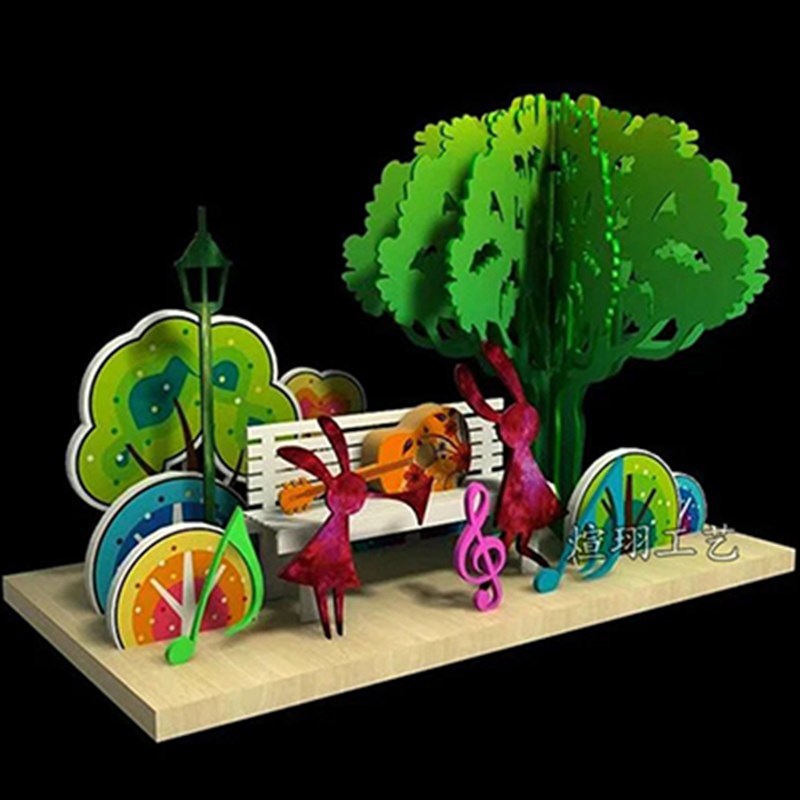 春季dp点堆头定制网红拍照打卡场景布置商场美陈装饰地产交付道具