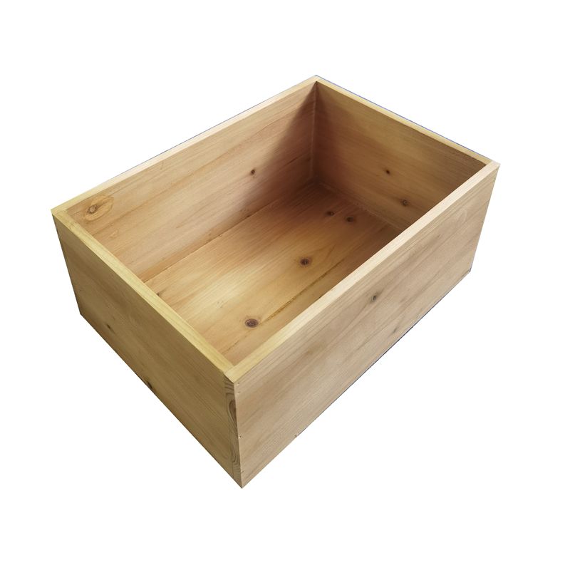 超市木盒定制木箱子实木收纳杂物箱复古储物箱红酒大号陈列木框箱