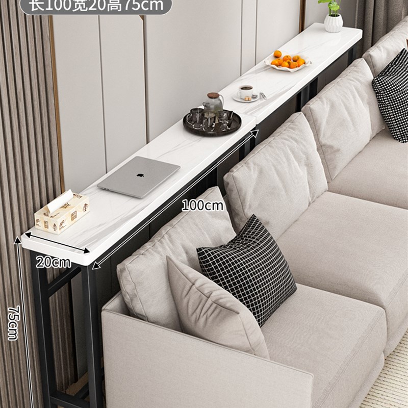 沙发后置物架超窄夹缝隙置物柜床头暖气片墙边长条桌入户玄关架子