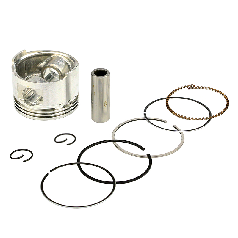 摩托车助力车四冲48cc活塞踏板车GY6 50 80活塞环90cc气缸体活塞