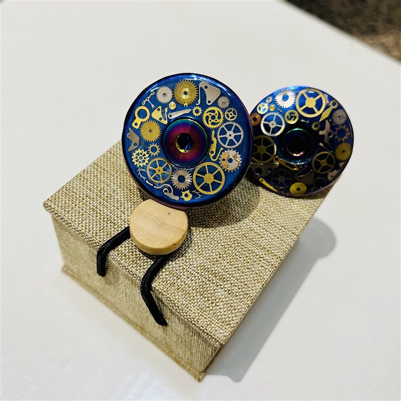 OMGAiR碗组盖把立盖山地车公路车OD2把立碗组盖钛合金螺丝