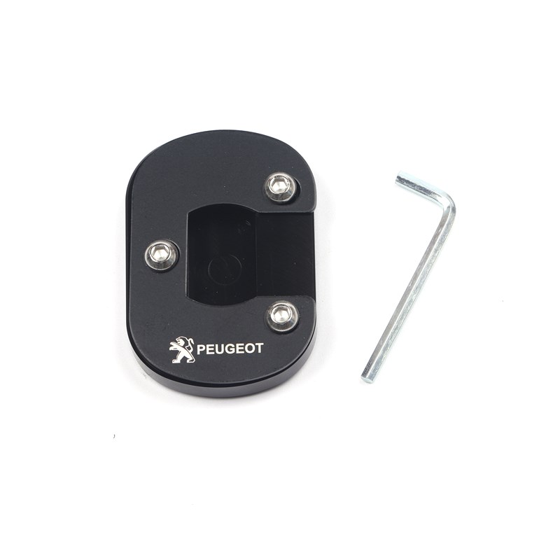 适用标致姜戈150 Django SF3 SF4改装驻边侧小脚撑防滑加大座垫板