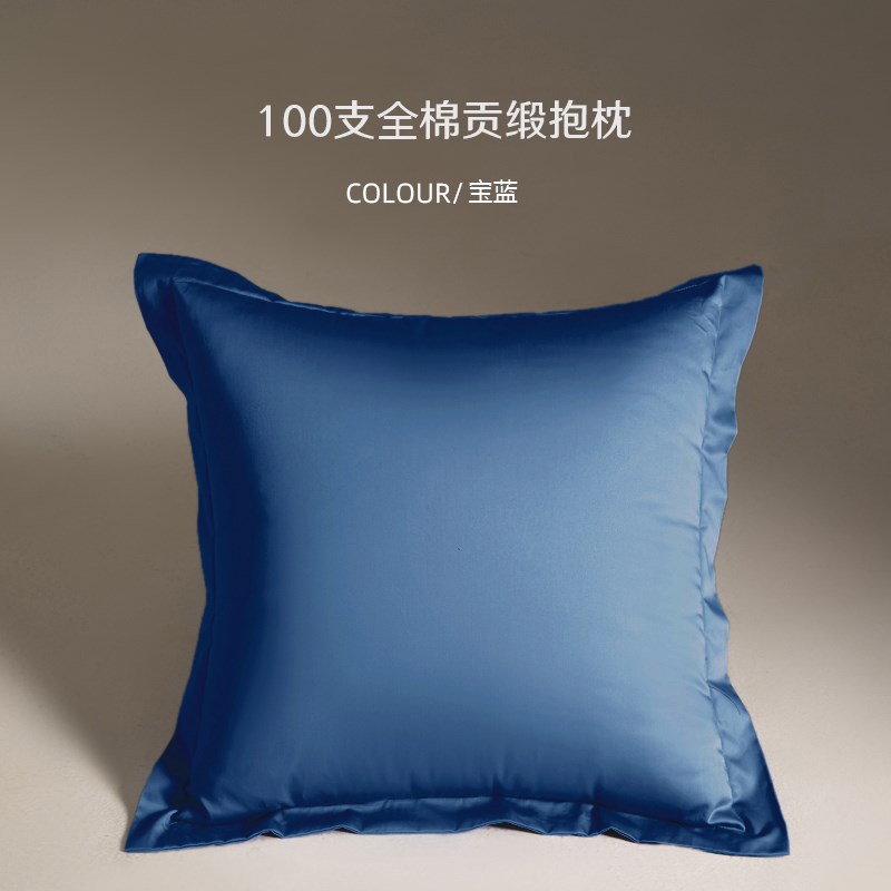 纯棉40X45X50X55无芯沙发枕套矩形靠垫套60X60X65X85