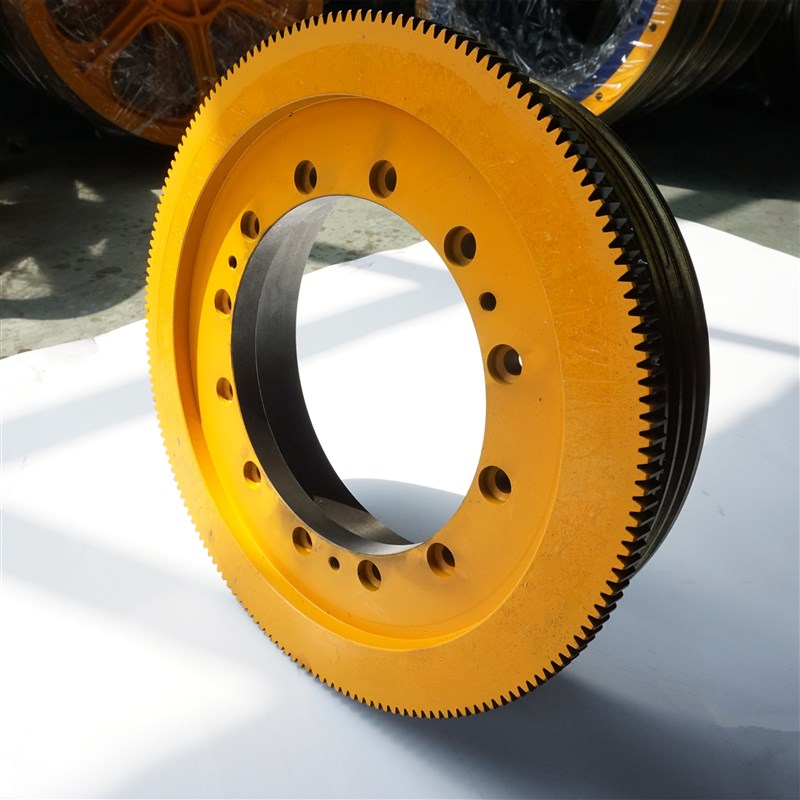 博林特电梯主机曳引轮钢丝绳轮沈阳BLT柏林特曳引机轮WY*5*10