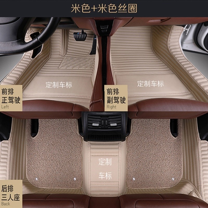 适用24/2024款奔驰GLE350GLE450专用轿跑SUV全包围汽车脚垫大包围