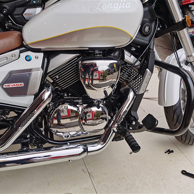 适用于龙嘉V途V嘉LJ250-2V LJ250-5V摩托车前保险杠护杠防摔杠