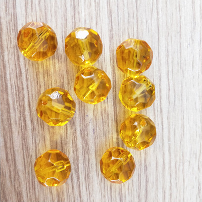 32切面水晶玻璃散珠手工串珠水晶门帘珠帘地球菠萝珠diy材料珠子