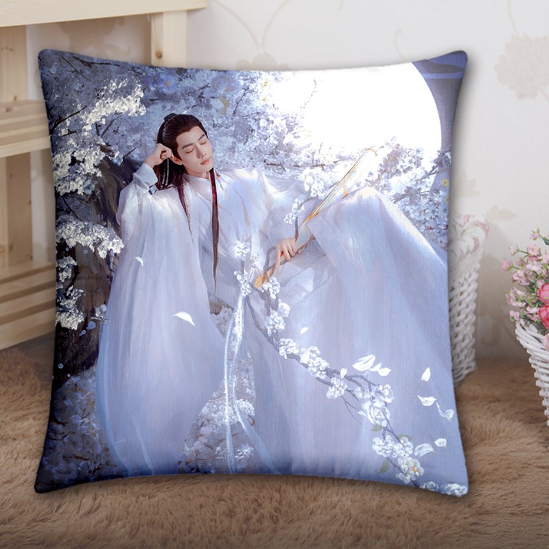 肖战抱枕被藏海传办公腰垫车载沙发靠背魏婴时影应援周边diy定制