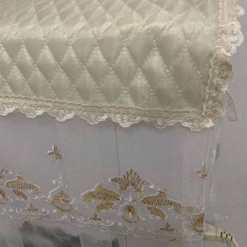 立式暖气片防尘罩新款四季家用暖气片罩防熏黑墙定做遮挡布艺盖巾