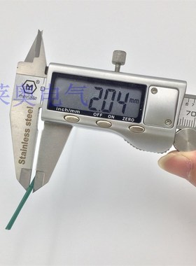 0.55绿色扁扎丝 长度200mm数量1000根电镀锌铁丝园林绑葡萄藤