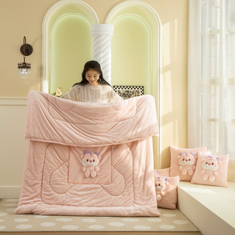 抱枕被子两用个性可爱办公室午睡被车内靠枕毛毯车用靠垫枕头四季