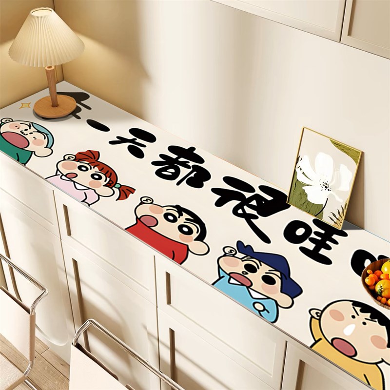 创意硅藻泥餐边柜垫入户玄关鞋柜吸水垫子桌面电视柜台面防脏桌布