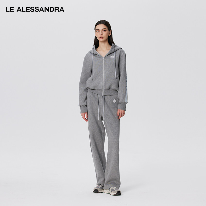 品牌连帽衫LeAlessandra棉图片