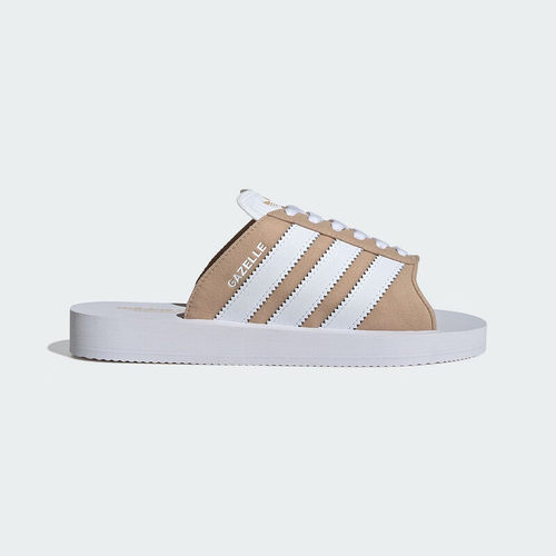 Adidas阿迪达斯官方正品三叶草男女休闲耐磨沙滩运动拖鞋JQ7422