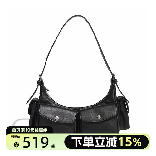 Adidas阿迪达斯三叶草女子休闲复古运动斜挎包单肩包 KW4748