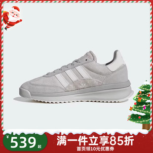 运动休闲鞋 Adidas阿迪达斯三叶草男鞋 T头鞋 灰色经典 JH5090 女鞋