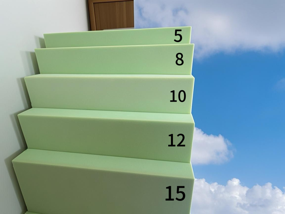 专业定制60D高密度加硬海绵坐垫沙发飘窗垫禅垫榻榻米学生床垫