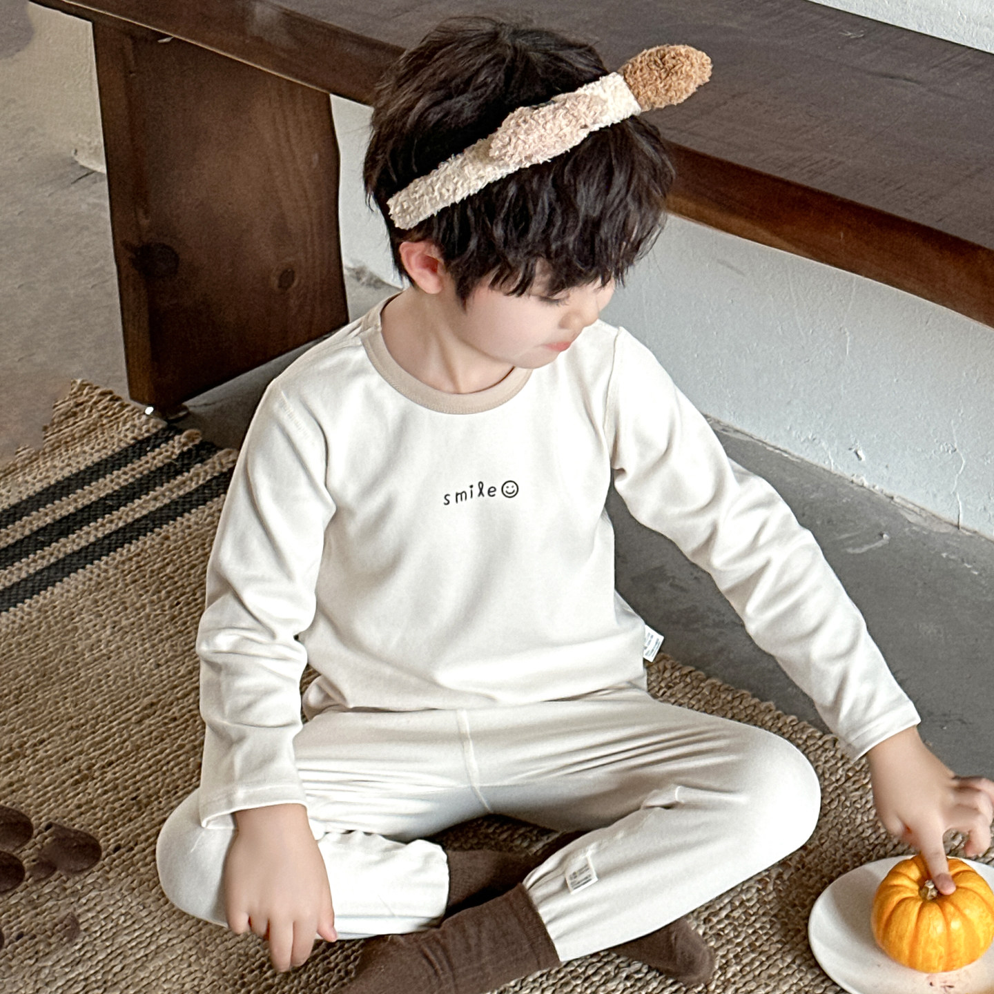 全棉纯棉儿童内衣套装男童秋衣秋裤莱卡棉a类打底大童青少年线衣,童装/婴儿装/亲子装,内衣套装,淘宝优惠券,粉丝福利购,淘宝优惠卷