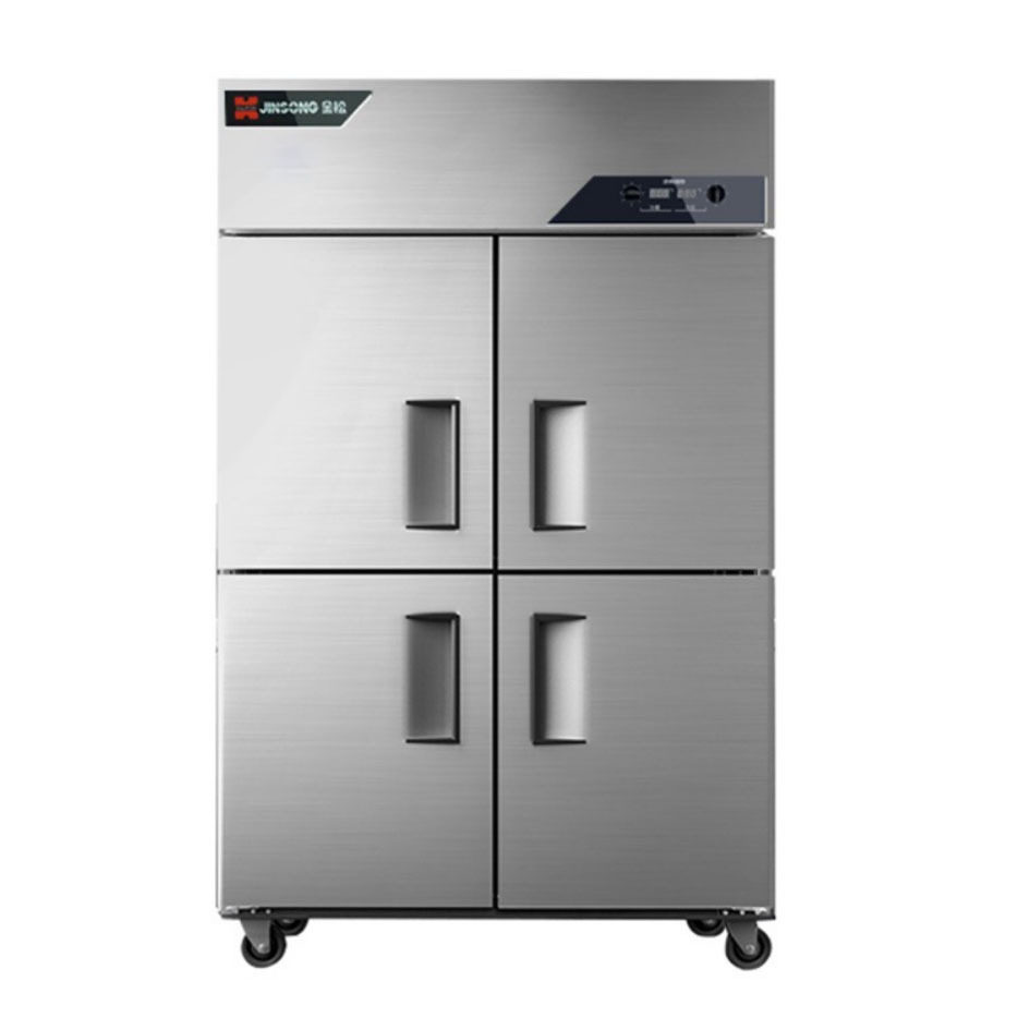 金松四门六门冰箱商用冷藏保鲜柜大容量双温冷柜冷冻平冷厨房冰柜