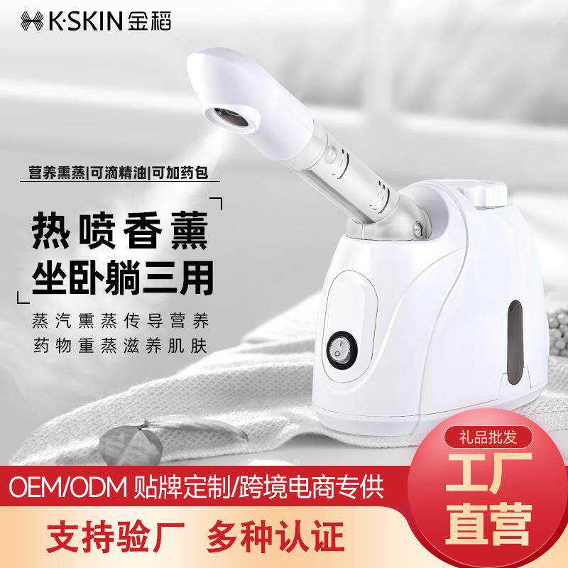 热喷蒸脸器补水保湿家用蒸脸仪纳米喷雾美容仪面部加湿器跨境